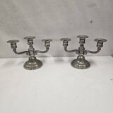 Pair of mid-20th century candlesticks
