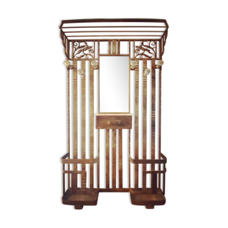 Art deco coat rack