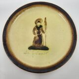 Service à dessert Atelier Cerenne Vallauris Santons de Provence France 1950