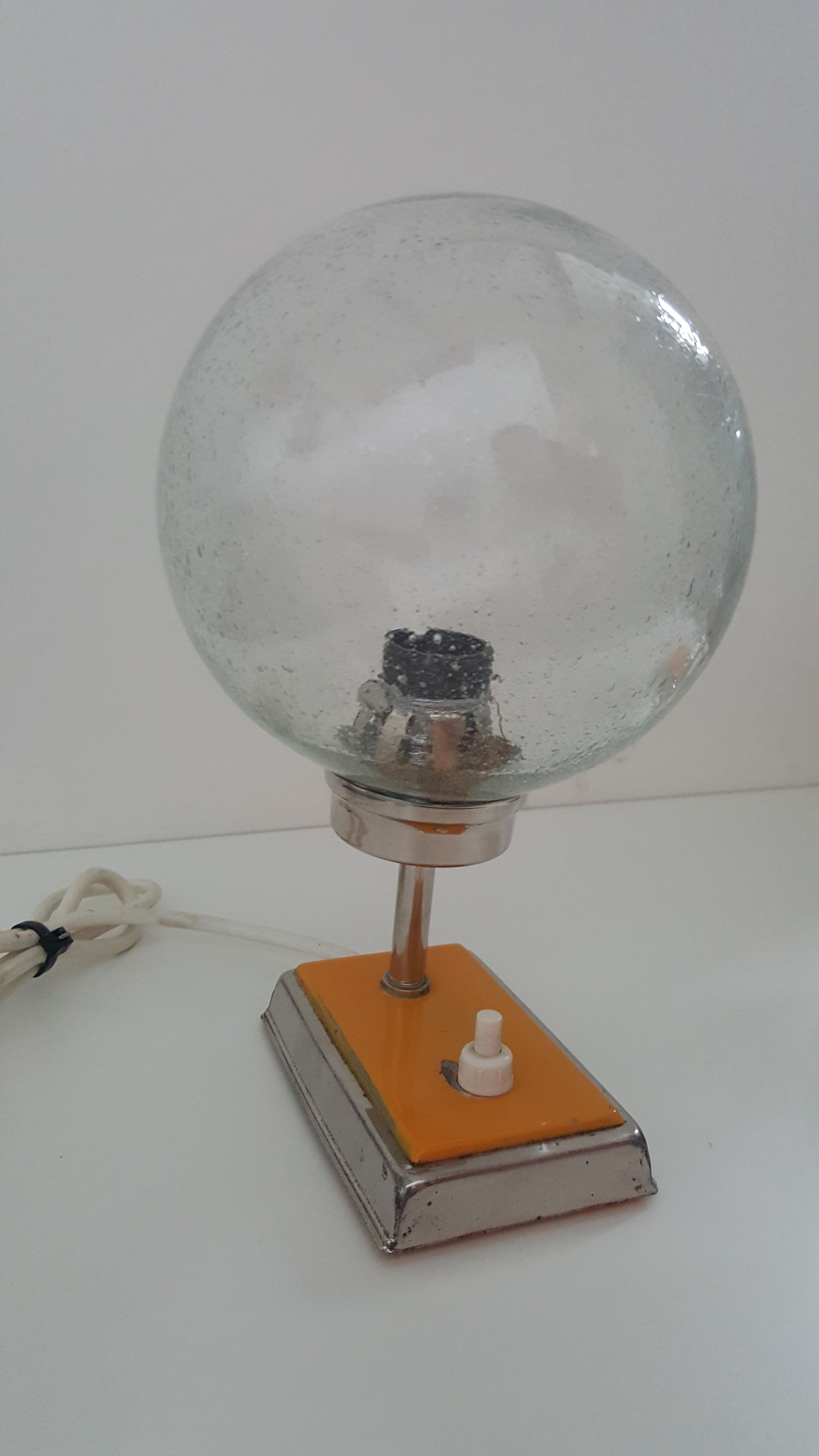 Pair of vintage bedside lamps