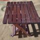 Foldable stool/plant holder
