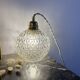 Vintage glass globe lamp