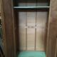 Former Parisian wooden closet cabinet (pitchpin)