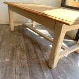 Solid wood coffee table