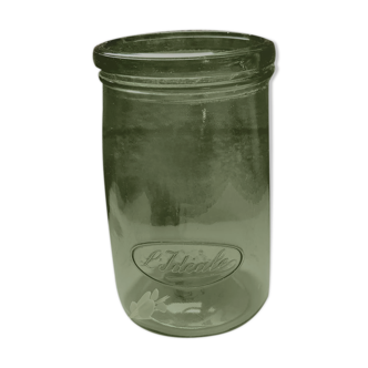 Ideal glass jar without cap without strapping