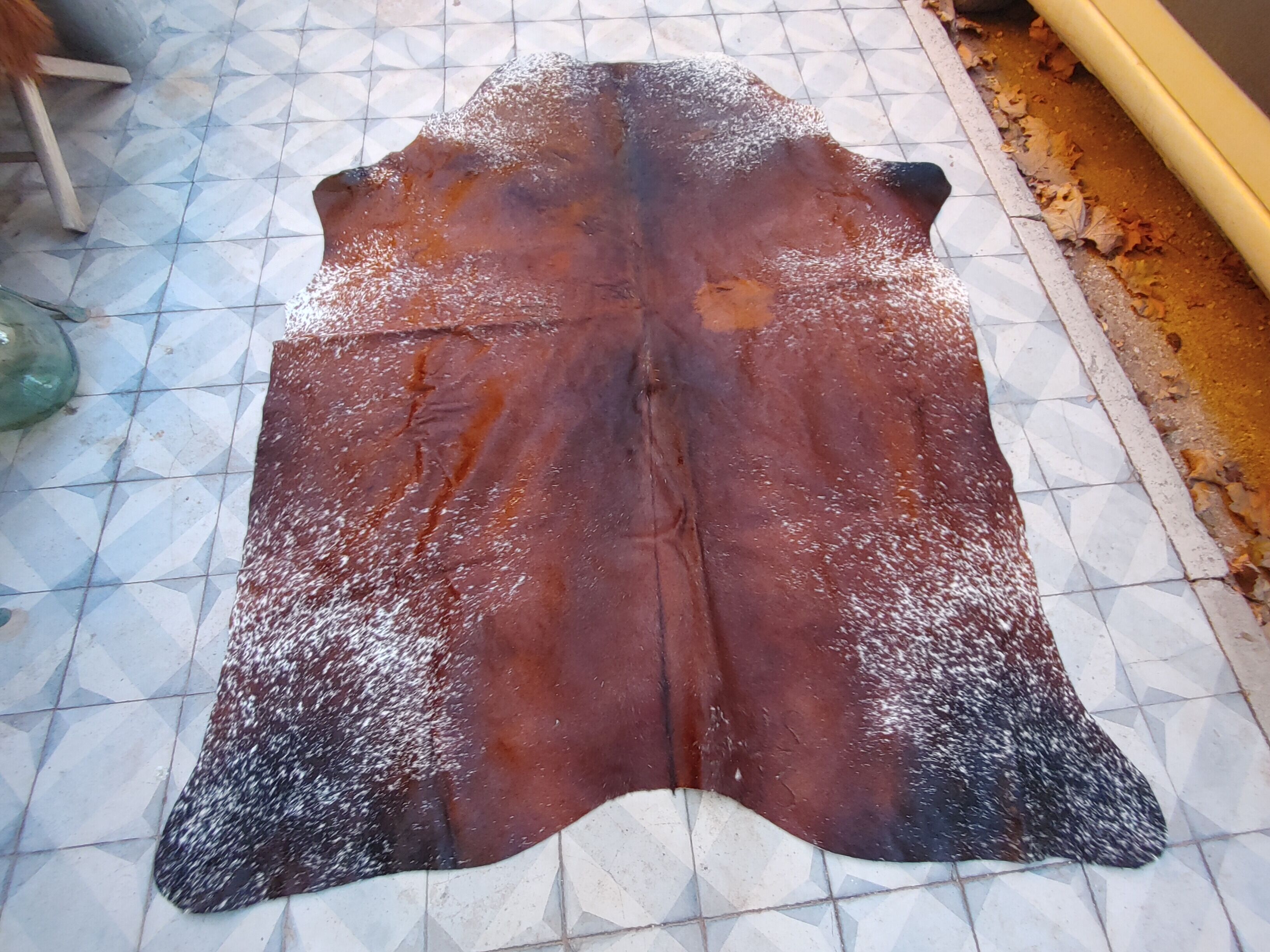 Real cowhide carpet 200 x 160 cm
