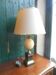 Ostrich egg lamp