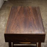 Table de couture en palissandre Ejvind A. Johansson