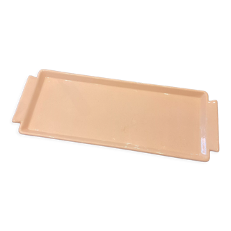 Digoin powder pink cake dish