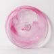 Set of 4 Kosta Boda 'Mine' Glass Dessert Plates / Ulrica Hydman Vallien
