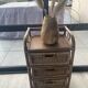 Rattan chest of drawers/bedside table