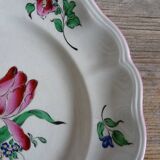 Lunéville earthenware plate