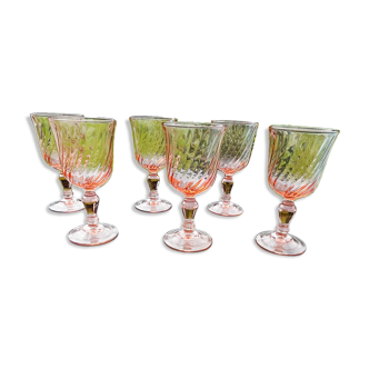 6 verres à pied Rosaline Luminarc, modèle Stemglasses n°5