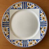 Lot de 5 assiettes en faïence de Badonviller