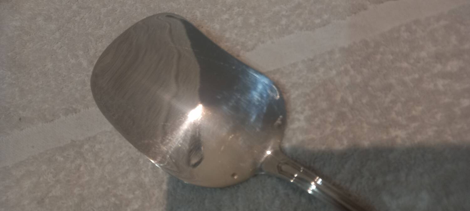 Ercuis silver-plated ice cream serving scoop, 24.6 cm