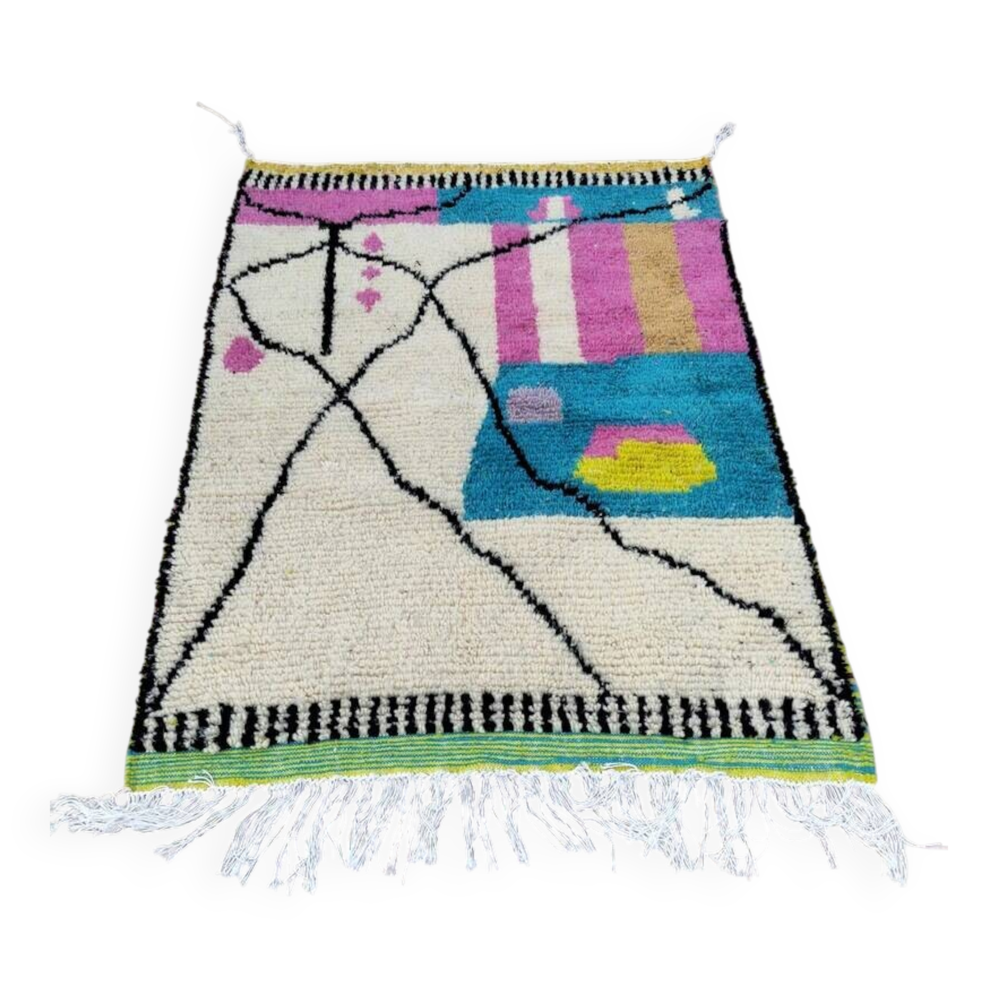 Natural wool rug 250cmx150cm