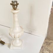 LAMPE Medicis Pierre d'ALBATRE Vintage