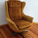 Ushak Swivel Chair by Up Zavody Rousinov from Up Závody, Czechoslovakia, 19
