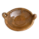 Glazed terracotta dish