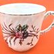 Old coffee cup / saucer in porcelain