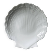 Plat coquillage en porcelaine 