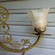 Antique, rare and important gas chandelier from the Napoléon III period and style, weighing 4.8 kg.