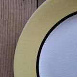 7 vintage l'amandinoise dessert plates