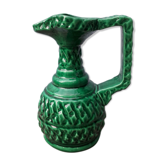 Green vallauris pitcher