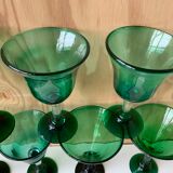 Vintage foot glasses