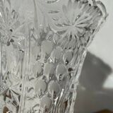 Vase en cristal ciselé