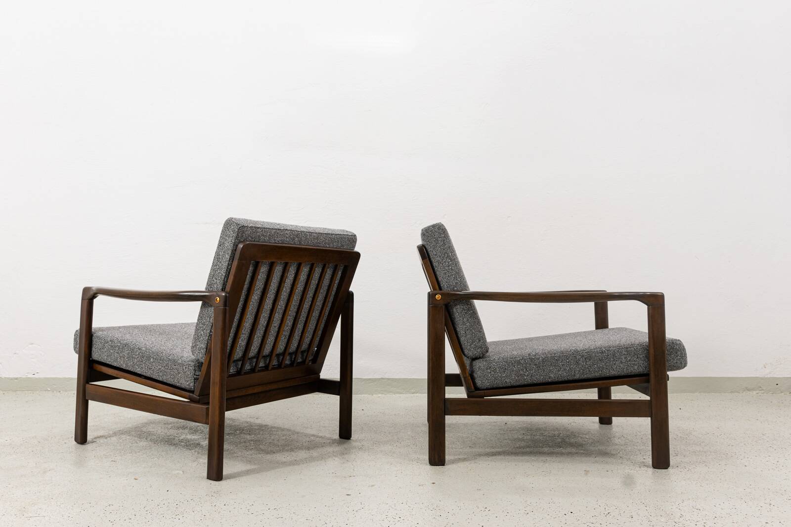 Vintage armchairs B-7522 designed by Zenon Bączyk, Poland, 1960s, set of 2
