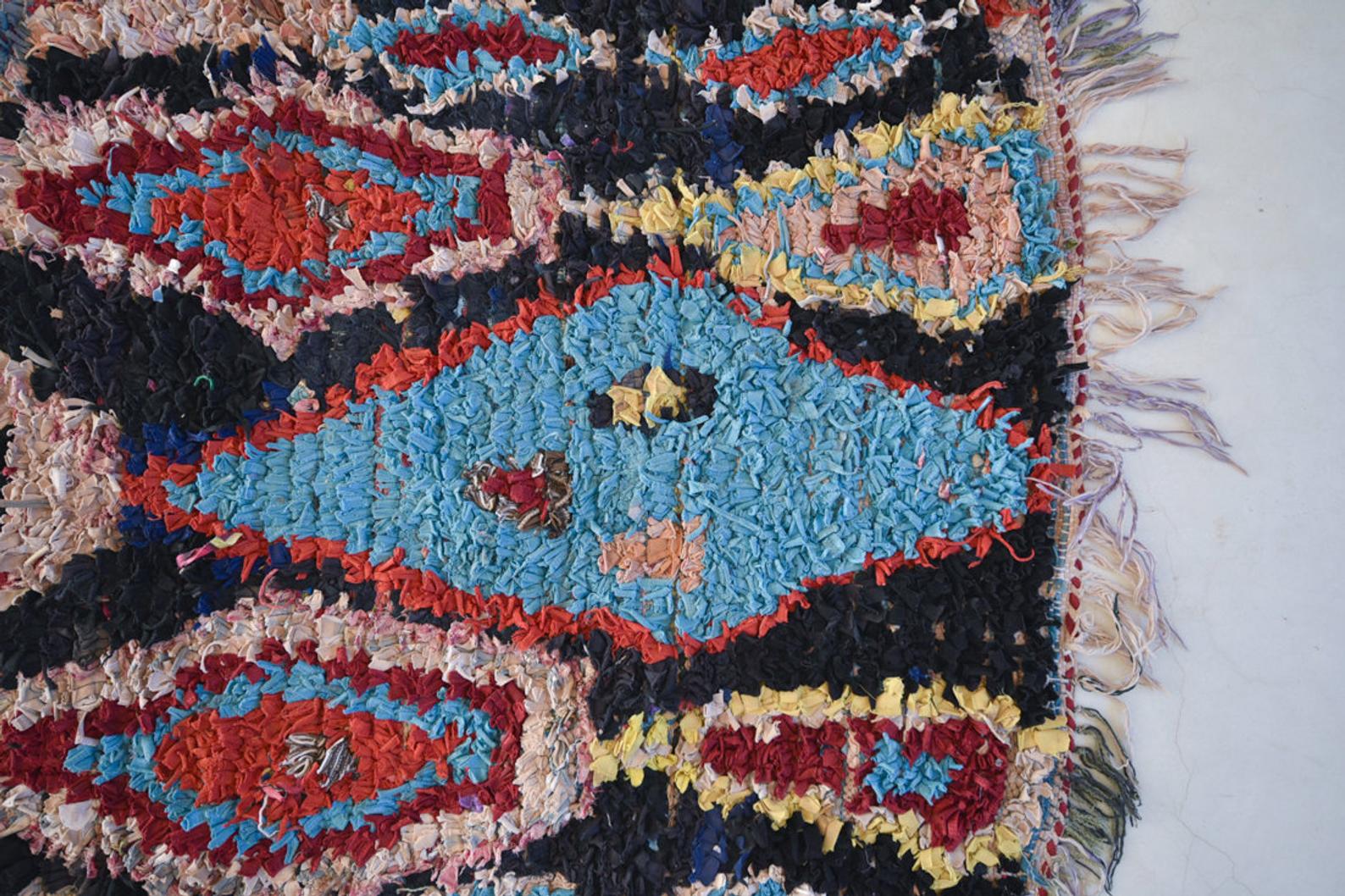 Carpet boucherouite 65x140cm