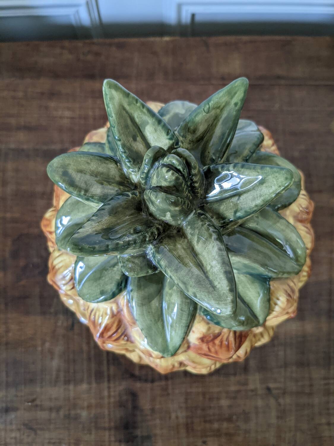 Ceramic pineapple ice bucket