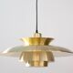 Danish vintage pendant lamp Lyskaer by Bent Nordsted, 1980s