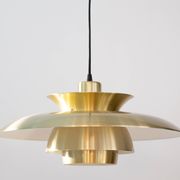 Danish vintage pendant lamp Lyskaer by Bent Nordsted, 1980s