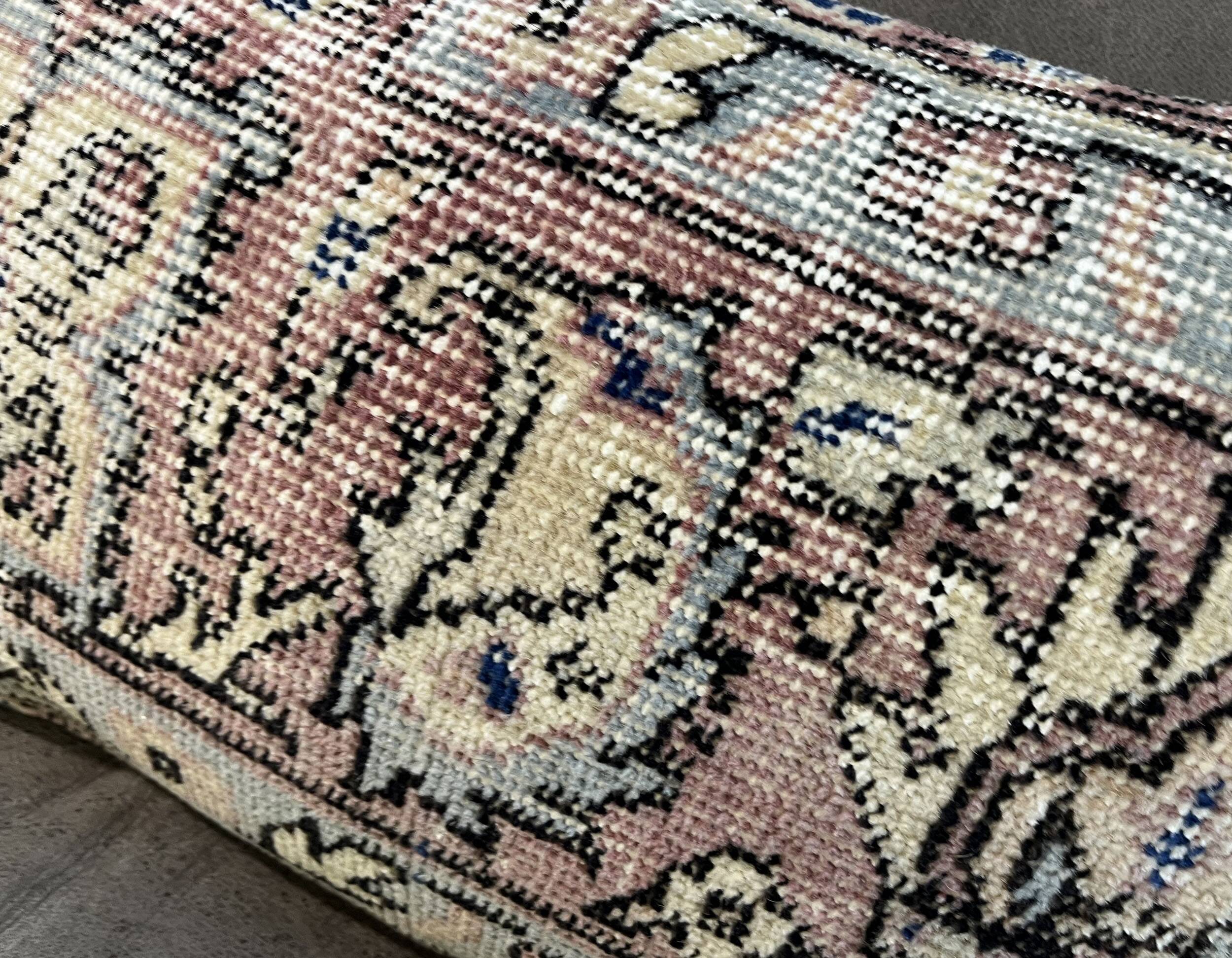 Handmade Faded Carpet Cushion