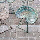 Lot of 4 stool seat tractor