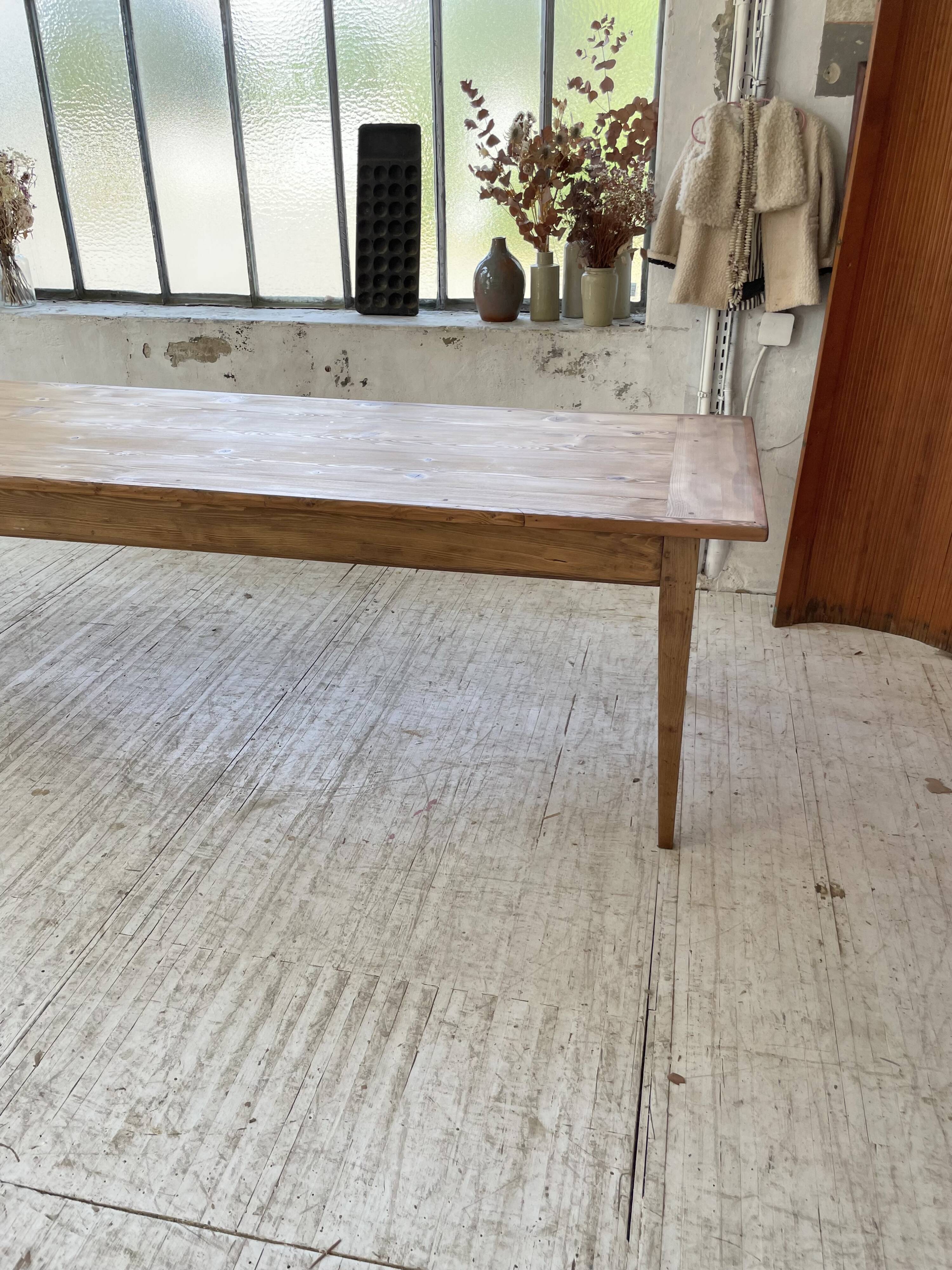 XXL pine farm table 4m