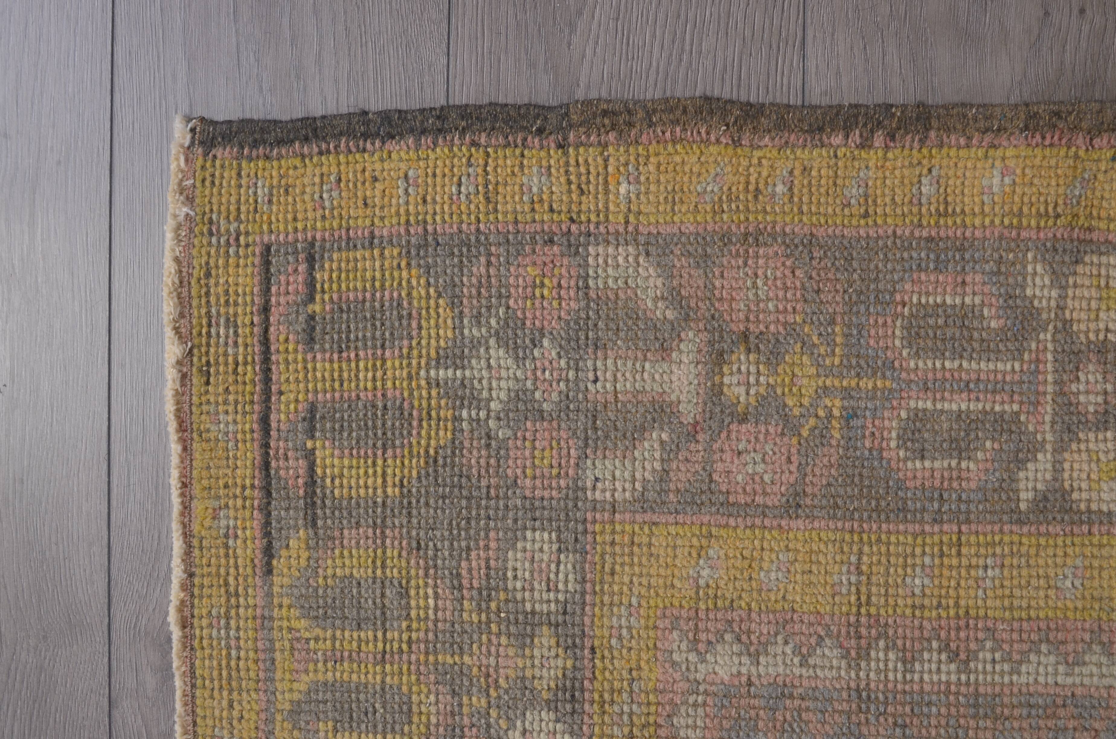 Oversize Oushak Vintage Wool Rug sku 840