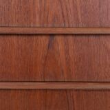 Filigree mid-century teak chest of drawers / Danish modern design / 1960s