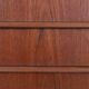 Filigree mid-century teak chest of drawers / Danish modern design / 1960s