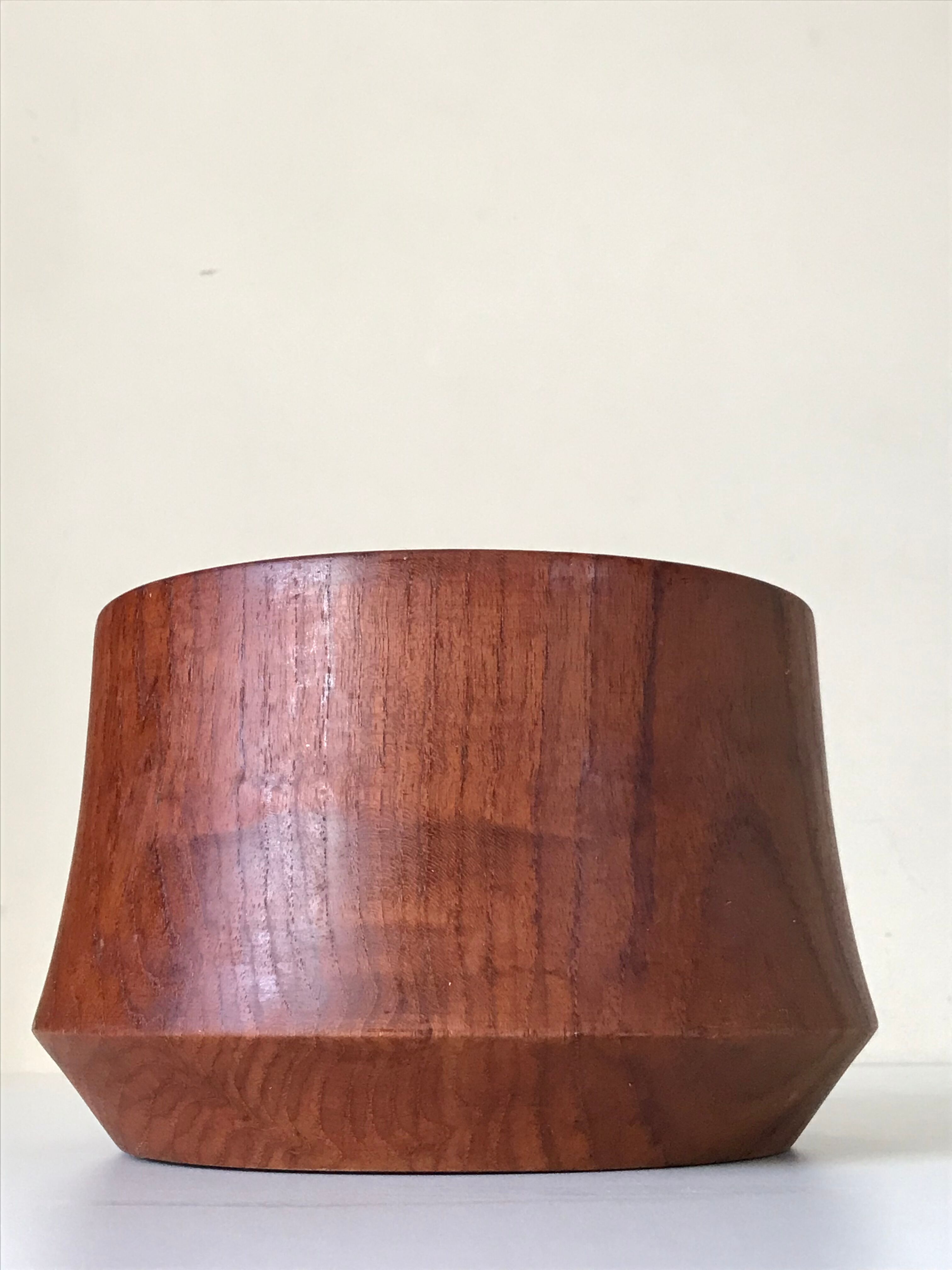Vintage teak salad bowl design 60 years
