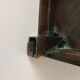 Brass lamp and formica 1970
