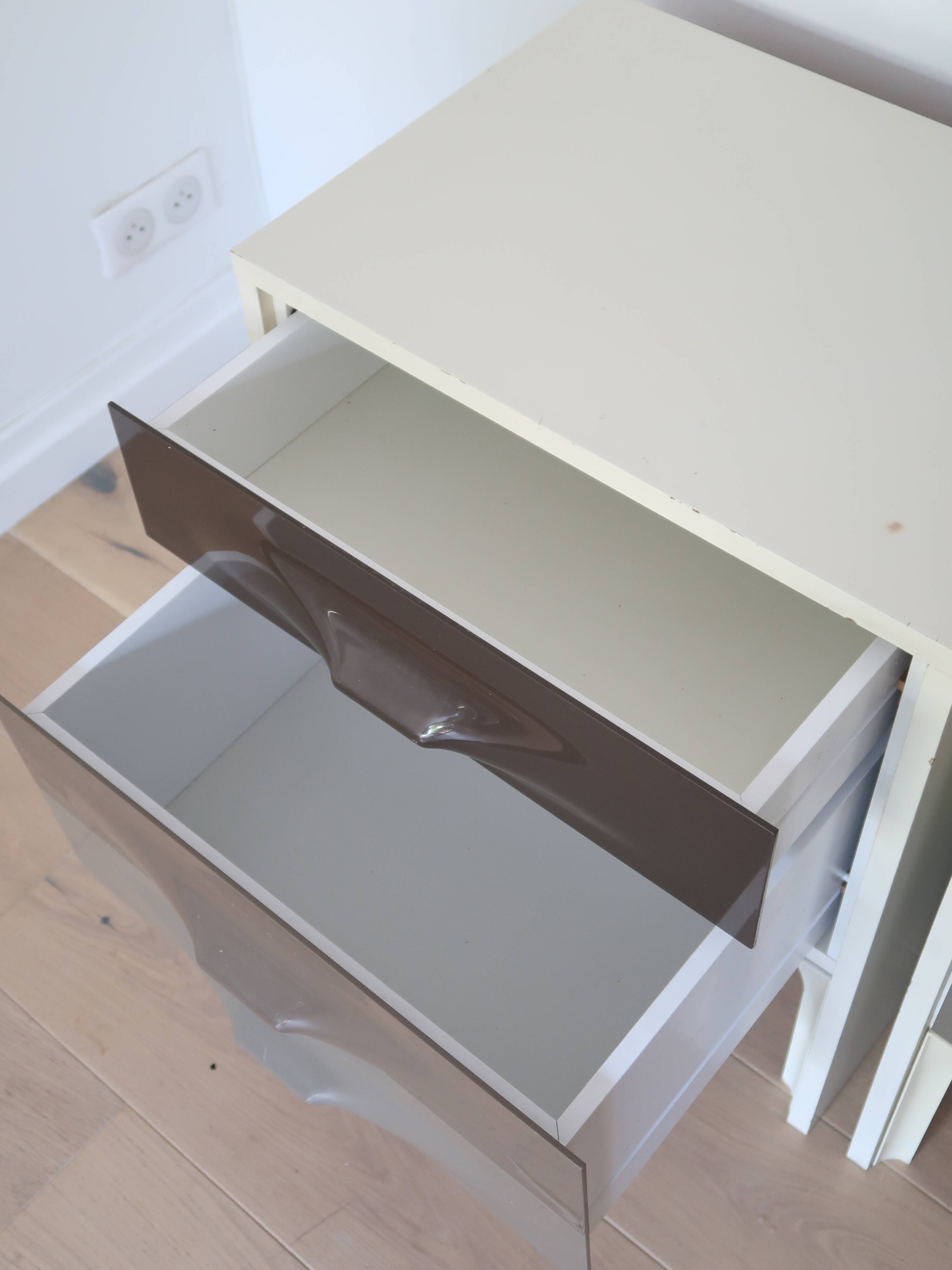 Pair of Raymond Loewy bedside tables