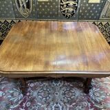 Louis XVI style walnut dining table