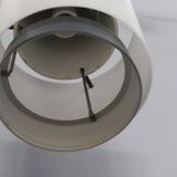 Metal and Glass Ceiling Light by Louis C. Kalff for Philips, 1950s