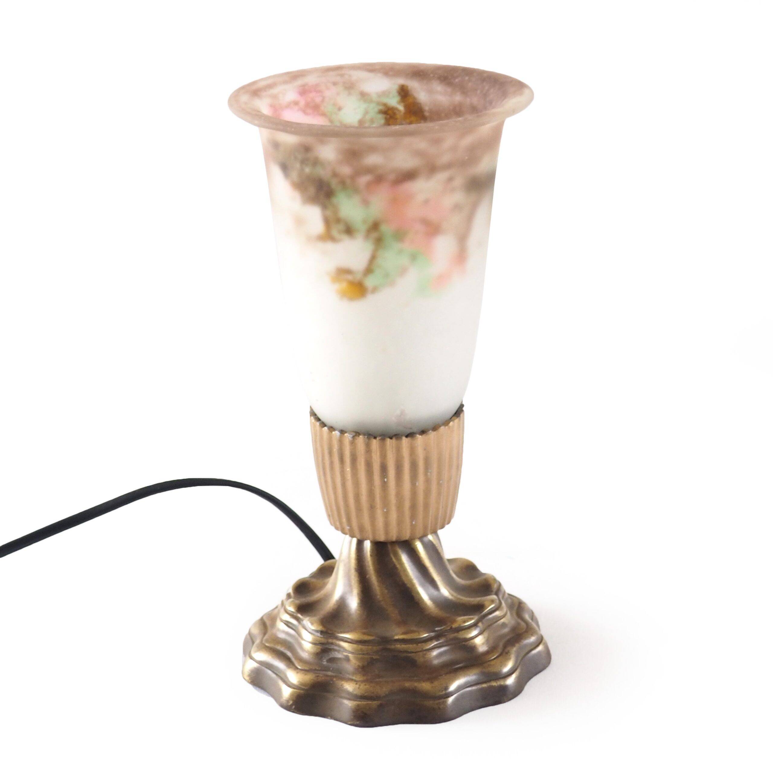 Muller brothers glass paste lamp
