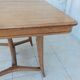 Vintage style Art Nouveau oak table