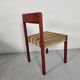 4 Scandinavian teak chairs, Denmark 60s