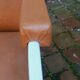 60s armchair with tubular legs, Ronéo style